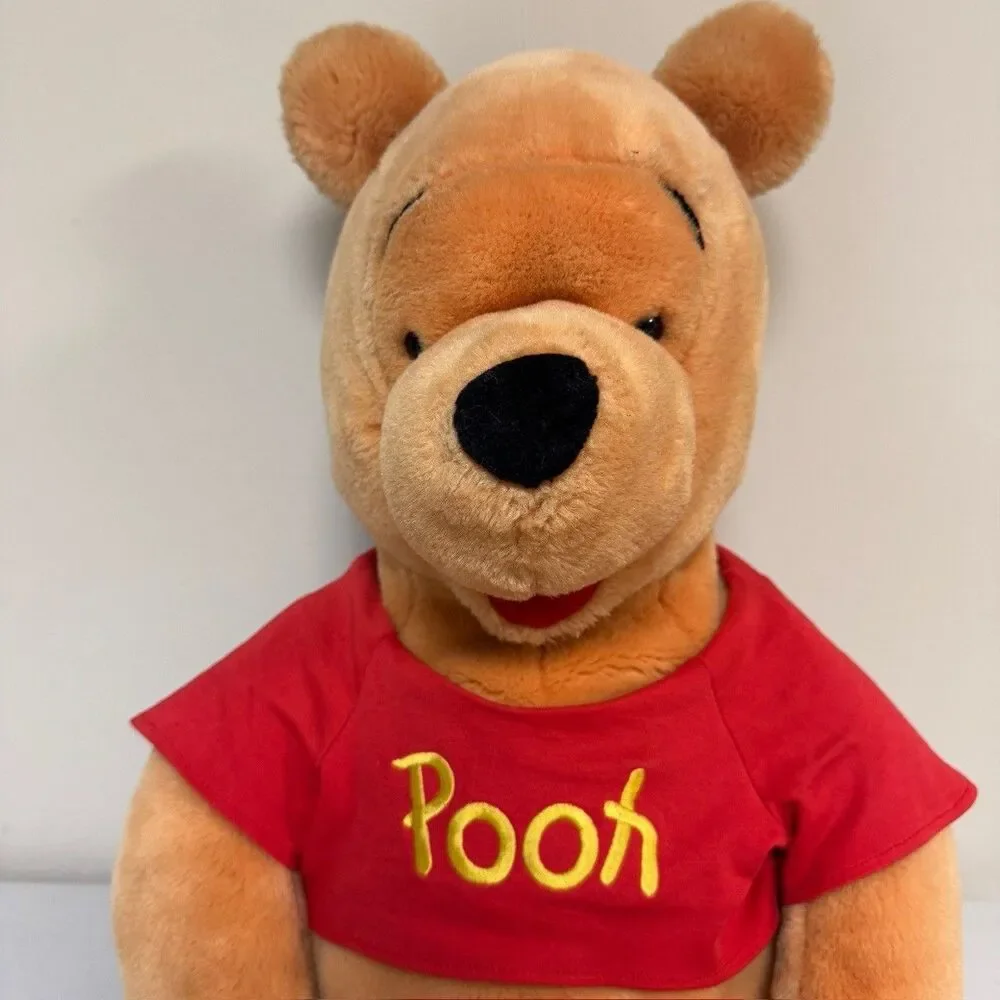 Vintage Disney Huge Winnie Pooh Bear Plush Toy Stuffed Animal Collectible Doll